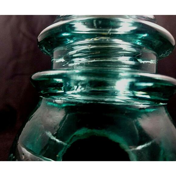 Antique Whitall Tatum Insulator No. 1 - Picture 3 of 6